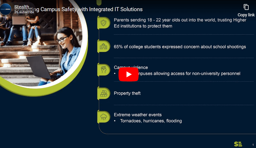 Promoting Campus Safety with Integrated IT Solutions