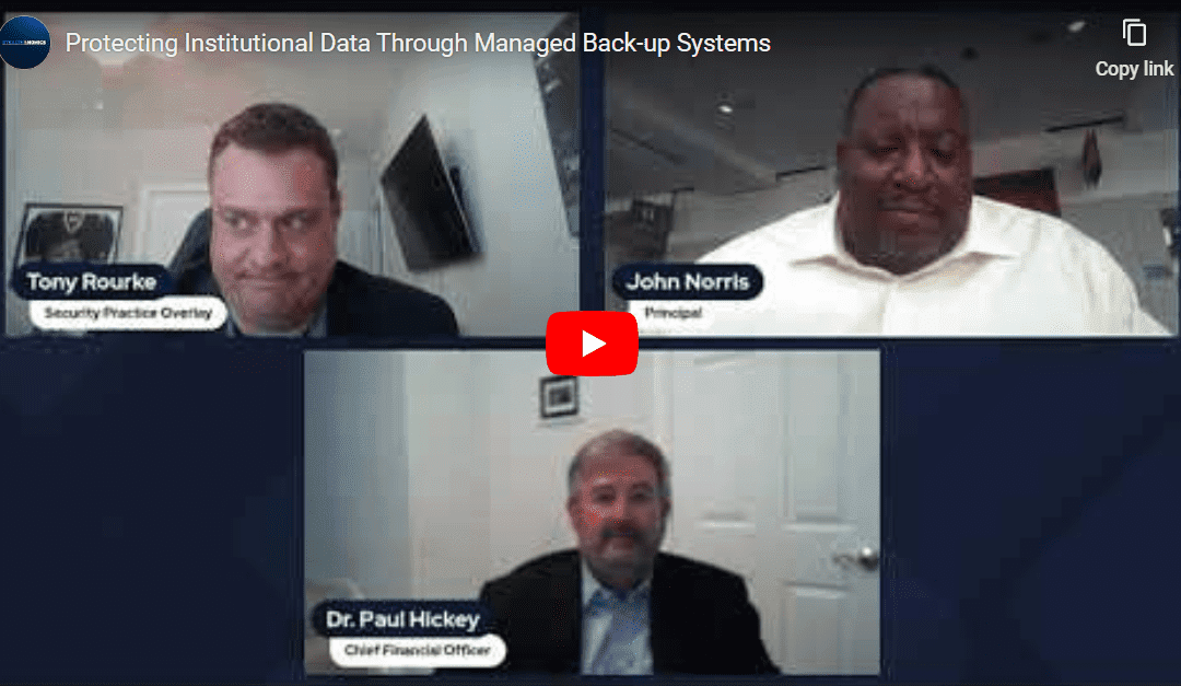 Protecting Institutional Data Through Managed Back-up Systems
