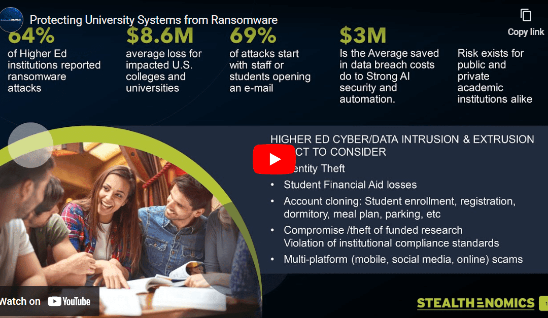 Protecting University Systems from Ransomware